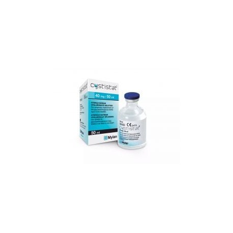 Cystistat 40 mg/50 mL Caja Con Frasco Ámpula