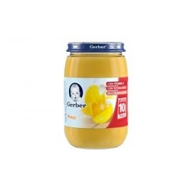 Gerber Papilla Mango 3Era Etapa Frasco Con...