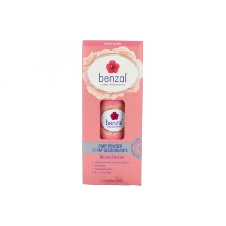 Benzal Spray Desodorante Baby Powder Caja...