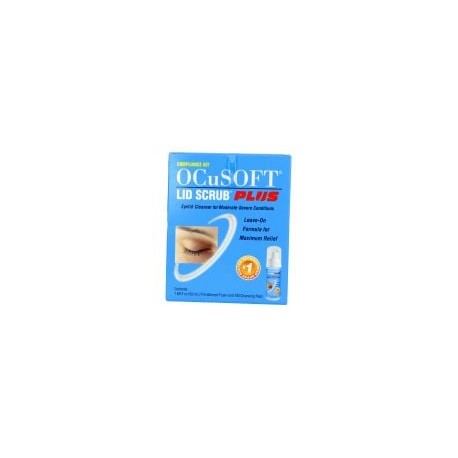 Kit Ocusoft Lid Scrub Plus Limpiador de...