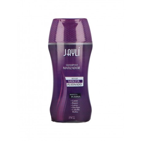 Jayli Shampoo Matizador De Canas Plateado...