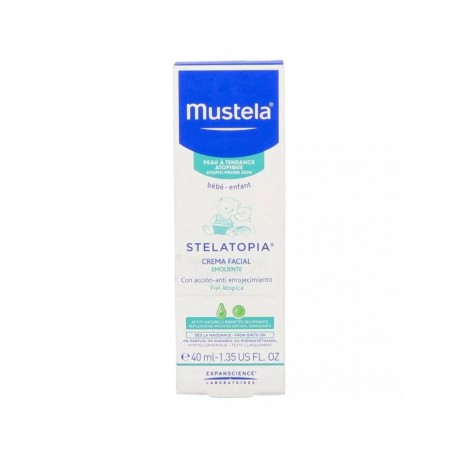 Mustela Crema Emoliente Facial Con 40 mL