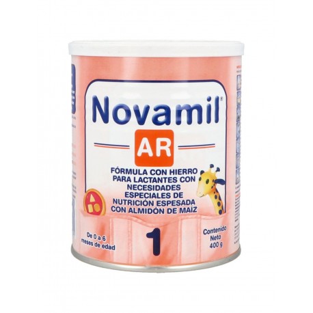 Novamil AR 1 0-6 Meses Lata Con 400 g