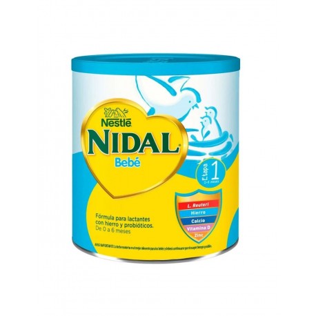 Nidal Bebé 1 Fórmula Láctea 0-6 meses  1.1 kg