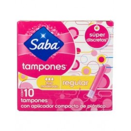 Saba Tampones Caja Con 10 Tampones