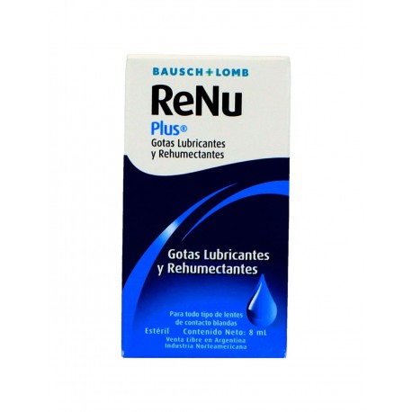 Renu Plus Gotas Lubricantes y...