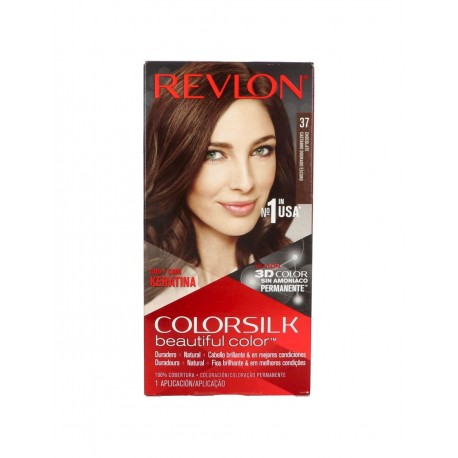 Tinte Revlon Colorsilk Chocolate 37 Caja...