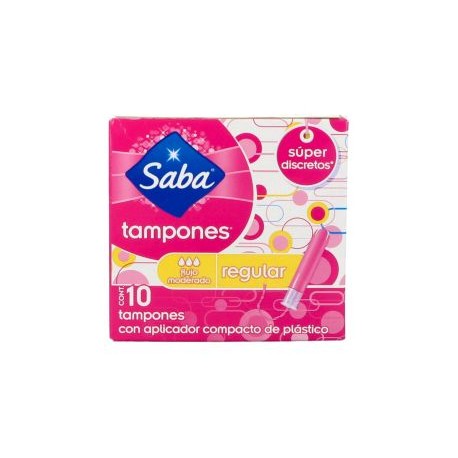 Saba Tampones Caja Con 10 Tampones