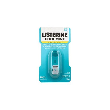 Listerine Cool Mint Pocketmist Spray Con...