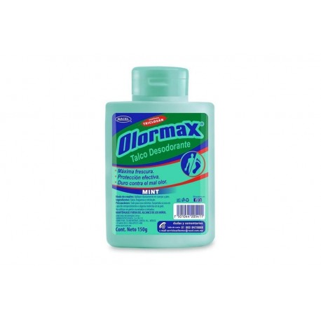 Olormax Talco Desodorante Frasco Con 150 g