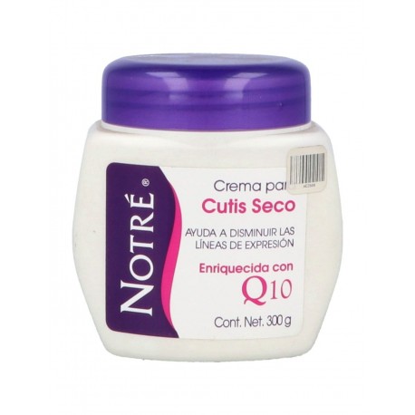 Notré Crema Para Cutis Seco Tarro Con 300g