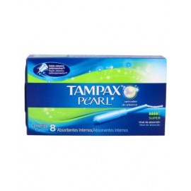 Tampax Pearl Caja Con 8 Absorbentes internos