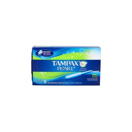 Tampax Pearl Caja Con 8 Absorbentes internos