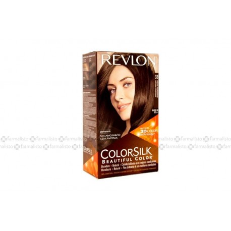 REVLON Tinte Colorsilk Castaño Oscuro...