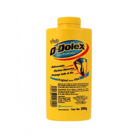 O-Dolex Con Talco Desodorante Frasco Con...