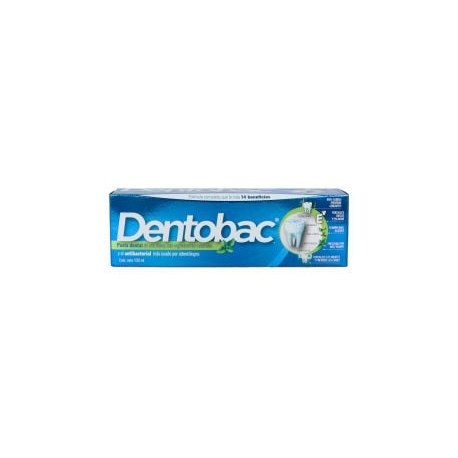 Crema Dental Dentobac Tubo Con 100 mL