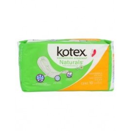 Kotex Natural Manzanilla Paquete Con 10...