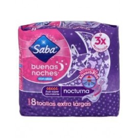 SABA BUENAS NOCHES CON ALAS PAQUETE CON 8...