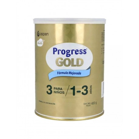 Progress Gold 3 Lata Con 400 g