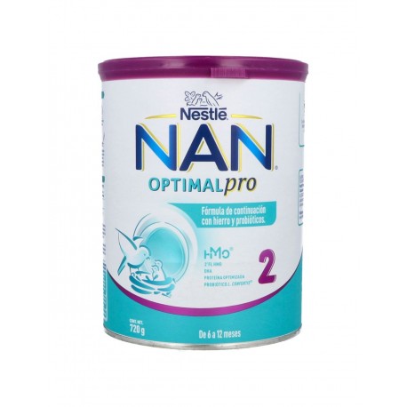 Nan 2 Optipro Lata Con 720 g