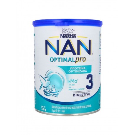 Nan 3 Optipro Lata Con 720 g