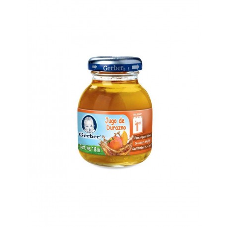 Gerber Jugo 1er Etapa Frasco Con 118 mL...