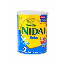 Nidal Bebé  Fórmula Láctea 6-12 meses  1.1 kg