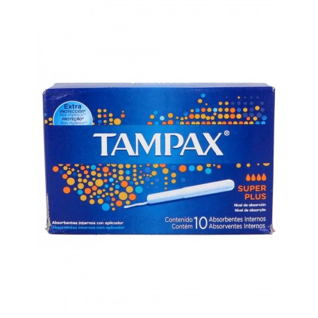 Tampax Super Plus Caja Con 10 Absorbentes...