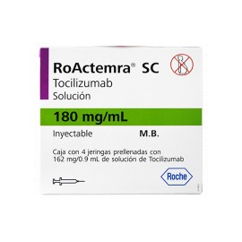 Roactemra 180 mg/mL Caja Con 4 Jeringas...