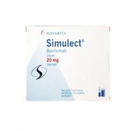 Simulect 20 mg Caja con 2 frascos Ámpula y...