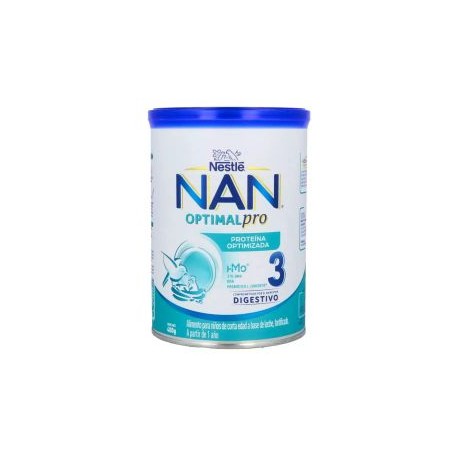 Nan 3 OptimalPro Lata Con Polvo Con 400 g