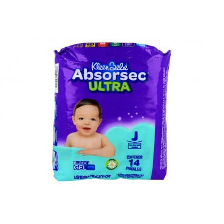 Pañales Kleen Bebé Absorsec Ultra Etapa J...