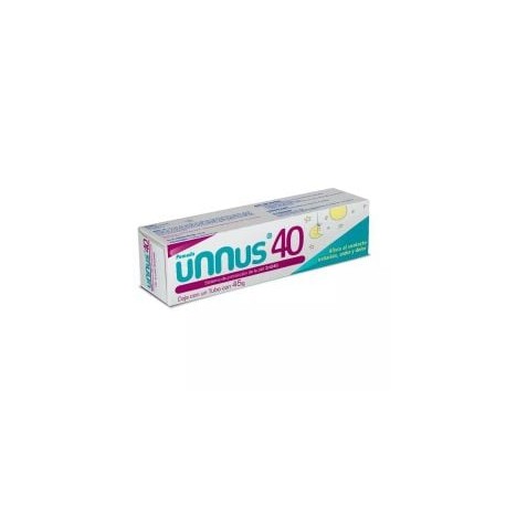 Unnus 40 Pomada Caja Con Tubo Con 45 g